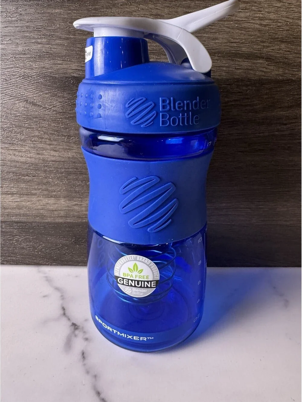 BRAND NEW BlenderBottle SportMixer 17oz Blue Shaker Bottle BlenderBall